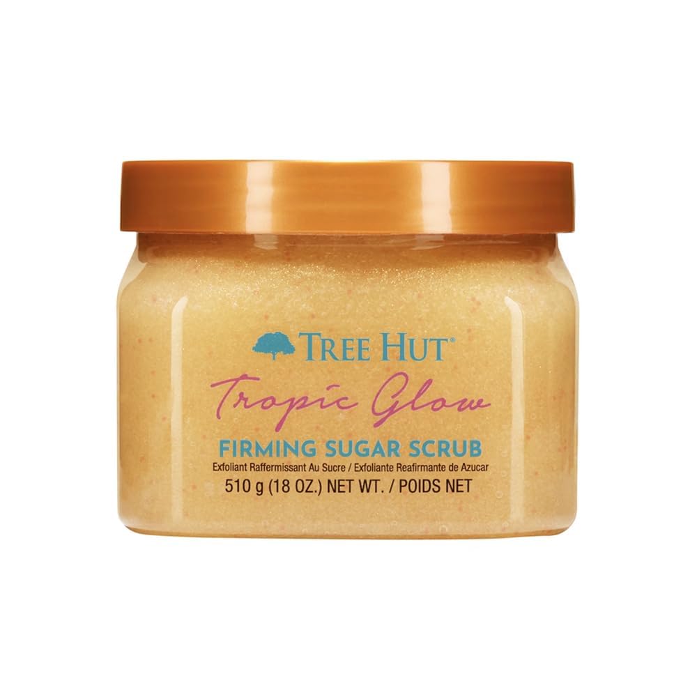 Tree Hut Tropic Glow Firming Shea Sugar Scrub jar